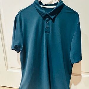 Vuori Men's Gamepoint Polo in Deep Sea